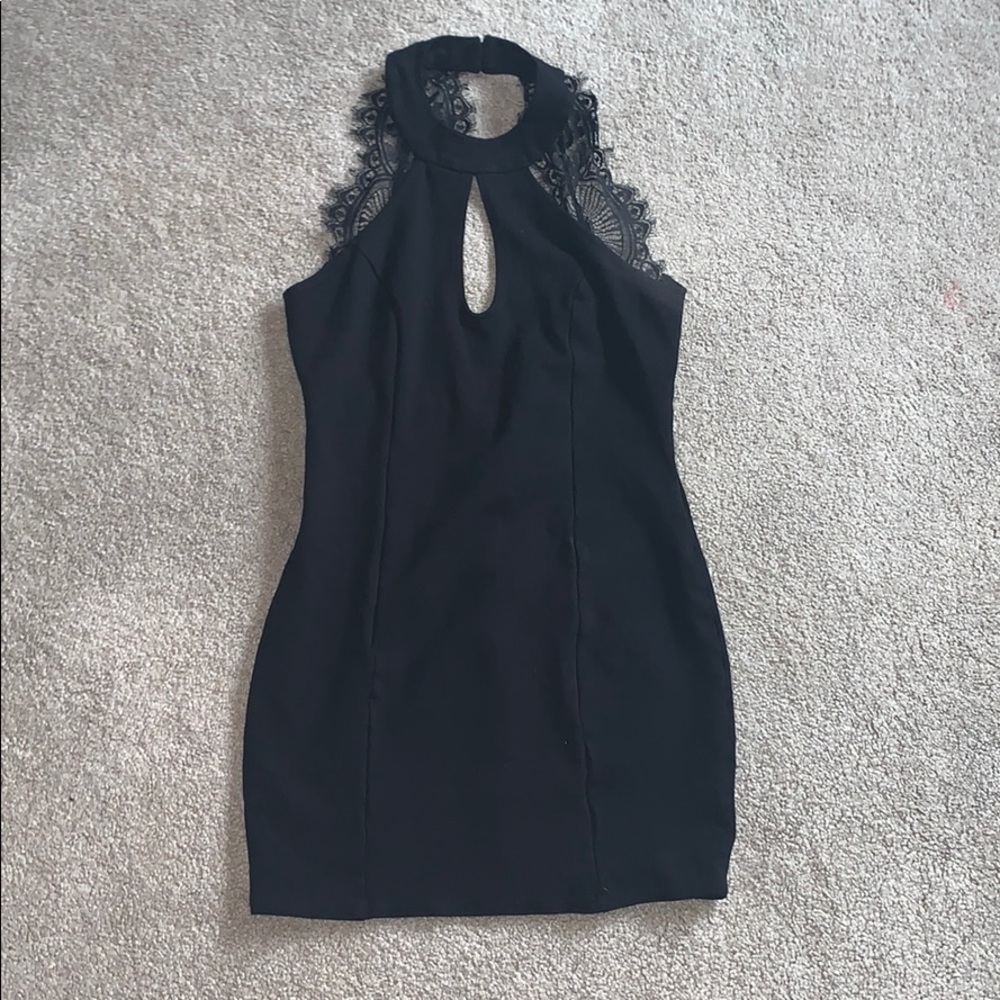 Black Laced Dress